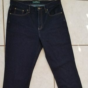 LRL womens dark wash jeans size 12